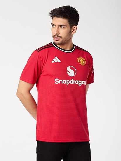 Adidas Men’s Manchester United 25/26 Home Football Jersey – Fan Version