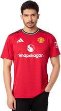 Adidas Men’s Manchester United 25/26 Home Football Jersey – Fan Version