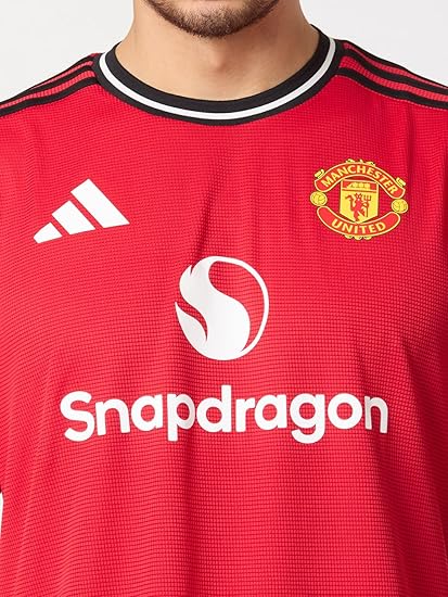 Adidas Men’s Manchester United 25/26 Home Football Jersey – Fan Version