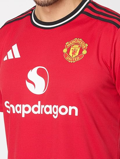 Adidas Men’s Manchester United 25/26 Home Football Jersey – Fan Version