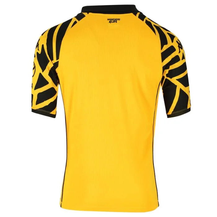Kappa Kaizer Chiefs Mens Home Jersey 2025/26 Yellow/Black