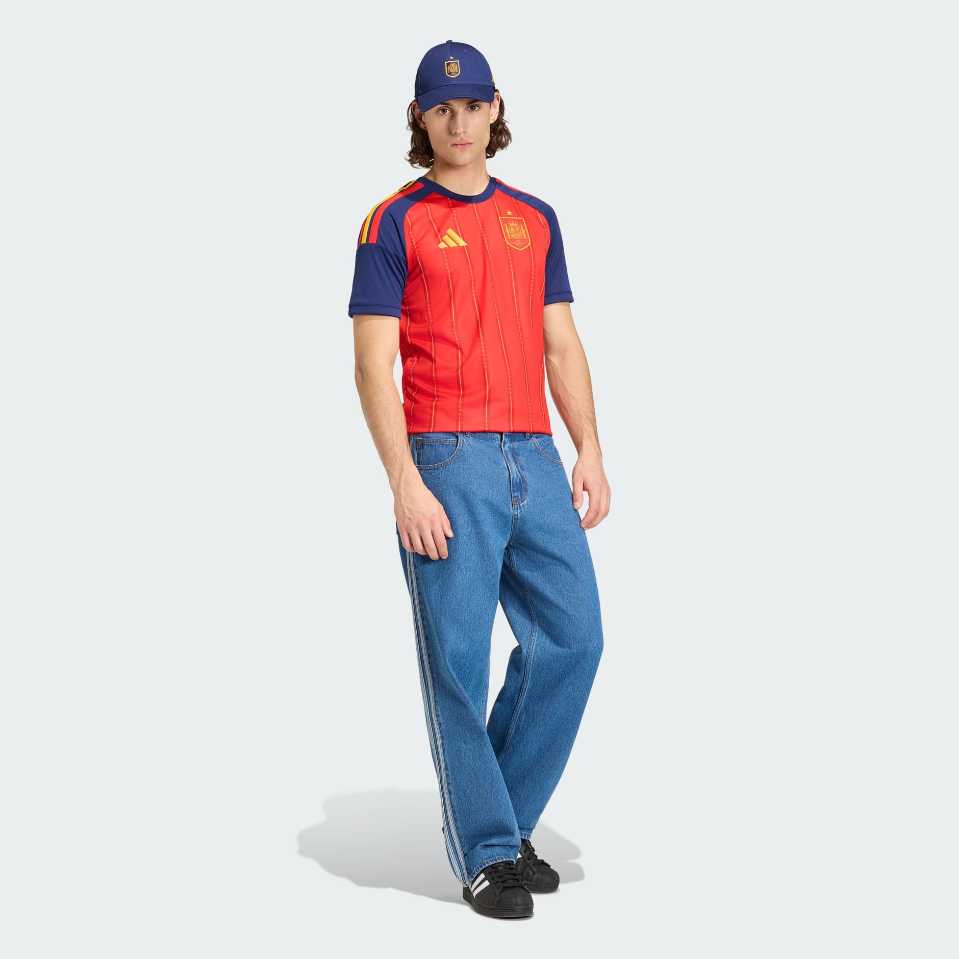 Spain 26 Home Jersey